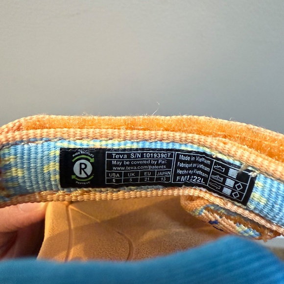 Teva sandals, great condition, toddler size 6 - Picture 5 of 5